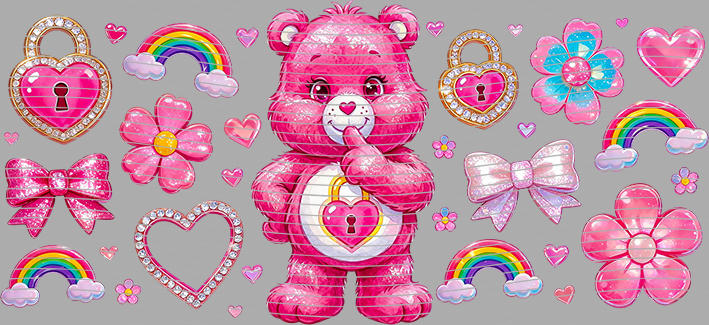 16oz Care Bears-Be-288